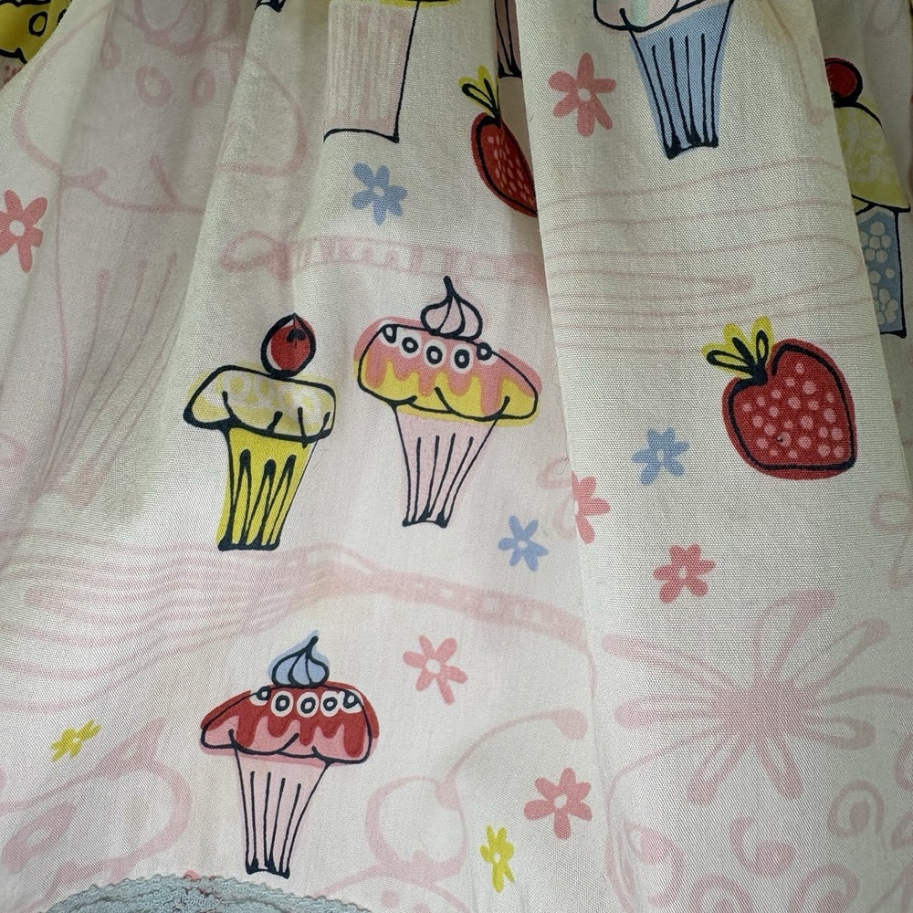 Matilda‎ Jane Take The Cake Top Hello Lovely Girls Cupcakes Tie Back Size 4 - Picture 5 of 7